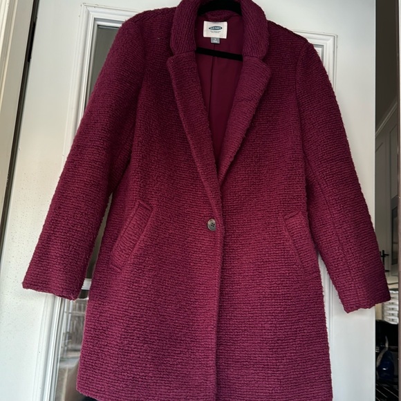 Old Navy Women’s Long Coat - Size Medium - Picture 1 of 9